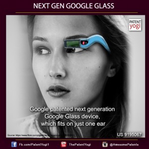 patente yogi proximas google glass